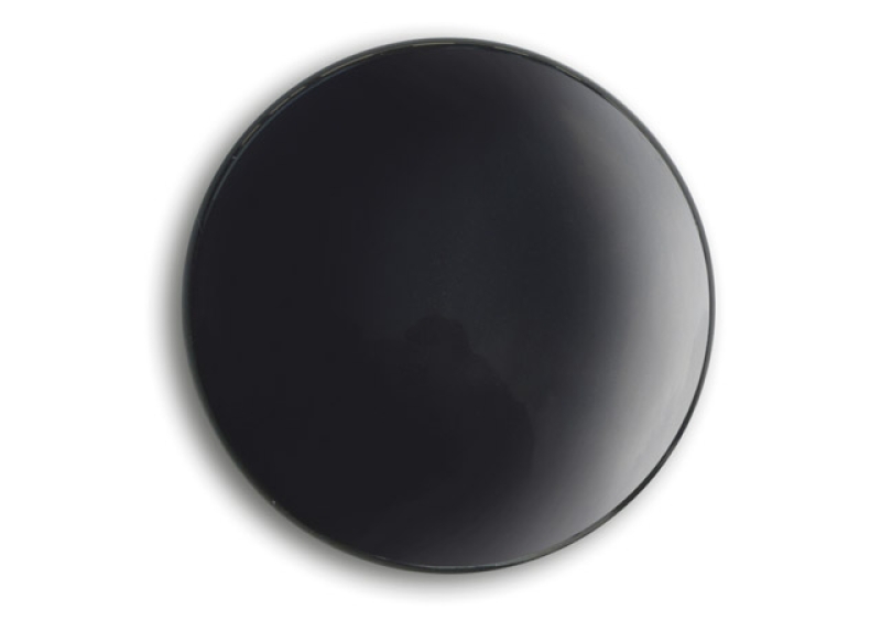 Emblem-Abdeckung Fabia III, vorne, ABS schwarz metallic